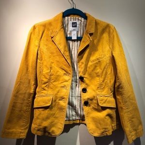 GAP Corduroy Jacket/Blazer tailored size 2